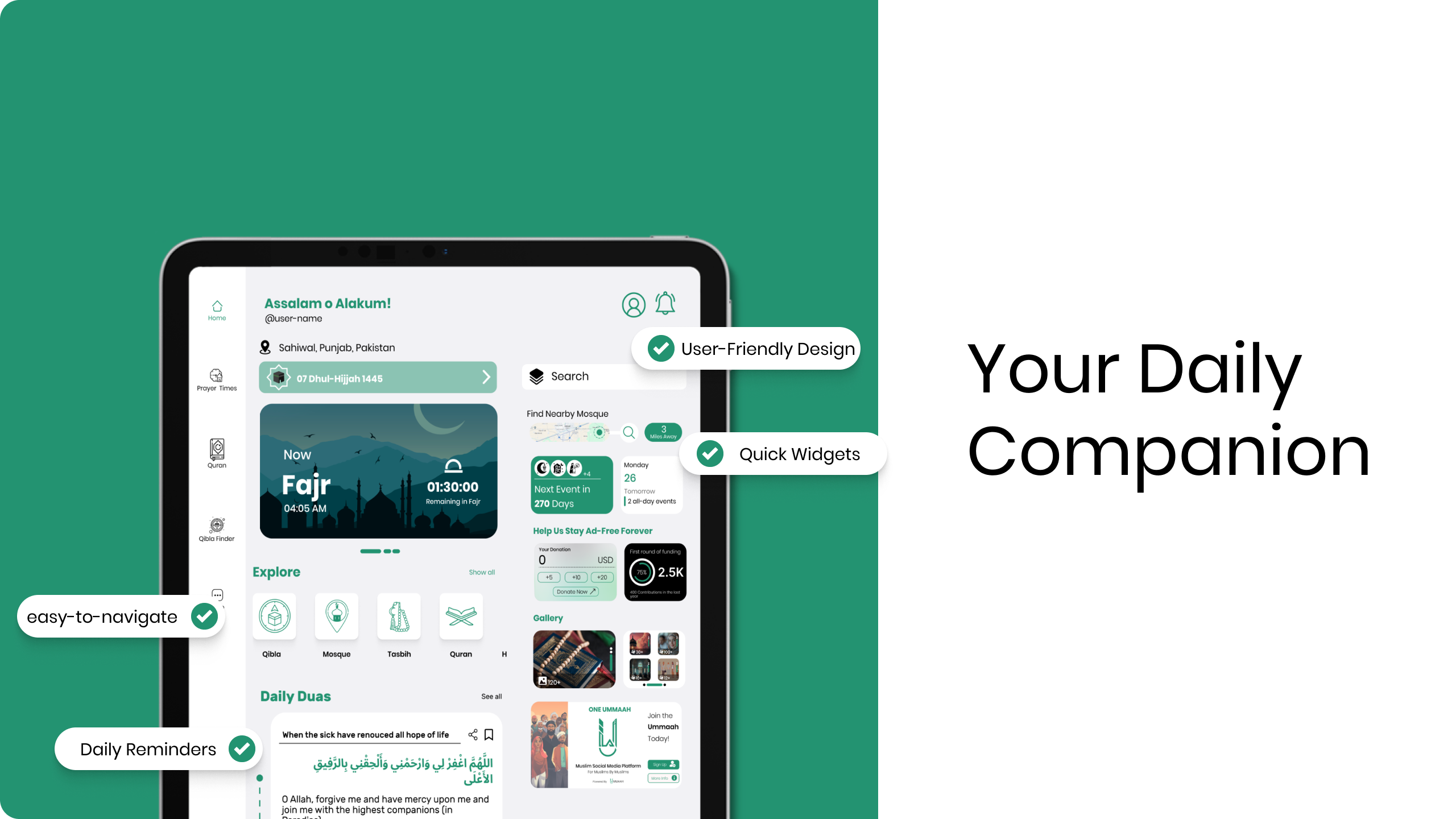 Rafiq - Your Islamic Companion